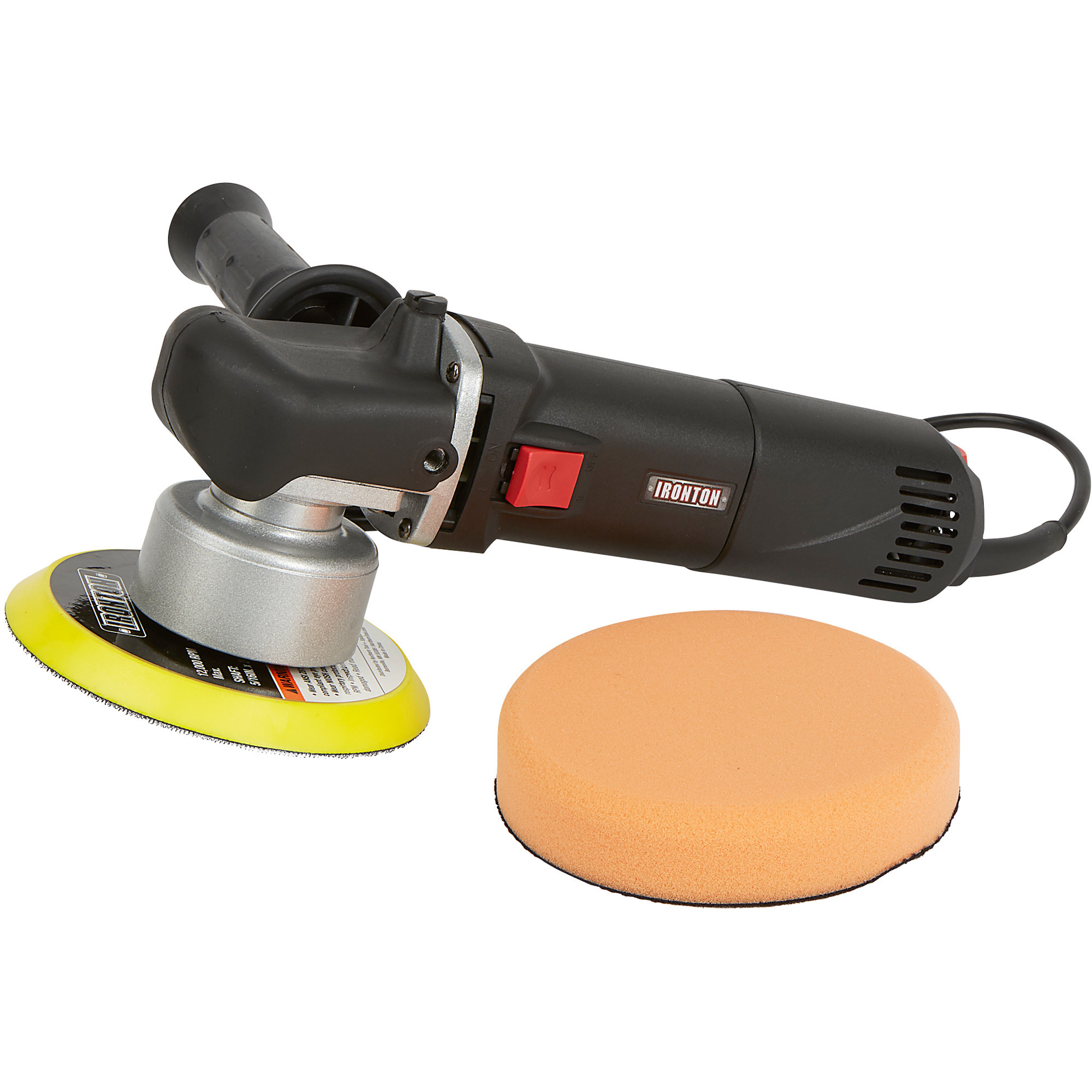 Ironton Dual-Action Car Polisher, 5.7 Amps, 6in. Pad